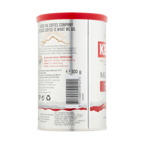 Kenco Millicano Americano Instant Coffee, 3.5 oz Supermarket Italy 