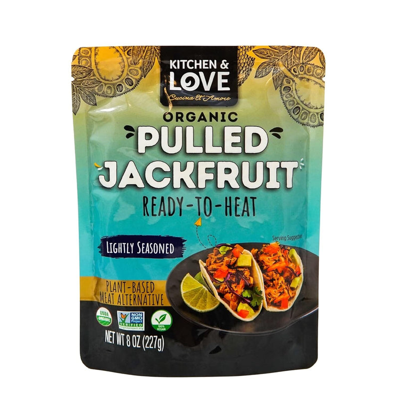 Kitchen & Love Lightly Seasoned Organic Pulled Pork, 8 oz Pantry Kitchen & Love 