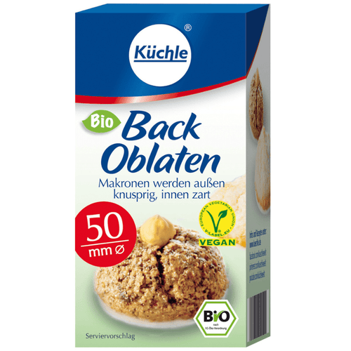 Kuechle Baking Wafers 50MM, 37g [Pack of 14]