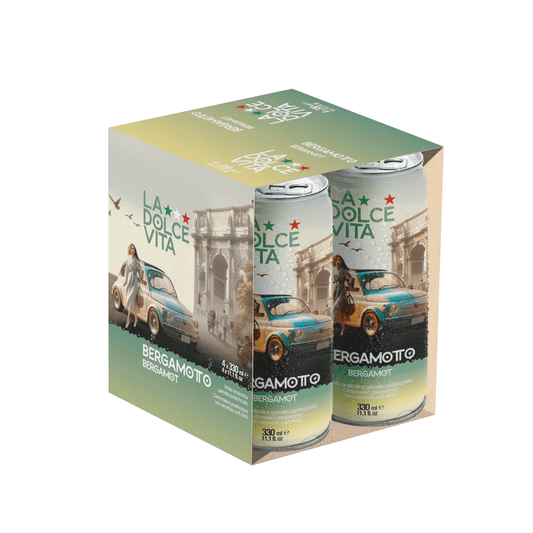 La Dolce Vita Bergamotto Soda, [Pack of 24]