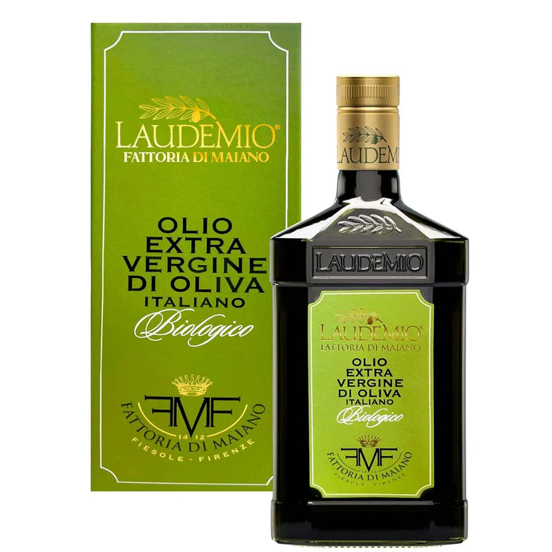 Laudemio Fattoria di Maiano Organic Extra Virgin Olive Oil, 16.9 oz [Pack of 10]