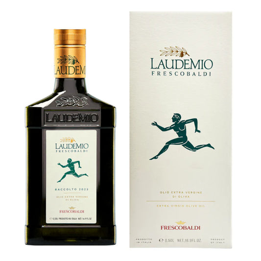 Laudemio Frescobaldi Extra Virgin Olive Oil, 16.9 oz [Pack of 6]
