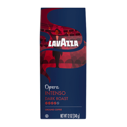 Lavazza Drip Coffee Intenso Dark Roast, 12 oz [Pack of 6]