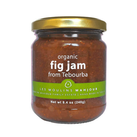 Les Moulins Mahjoub Organic Fig Jam, 8.4 oz [Pack of 6]
