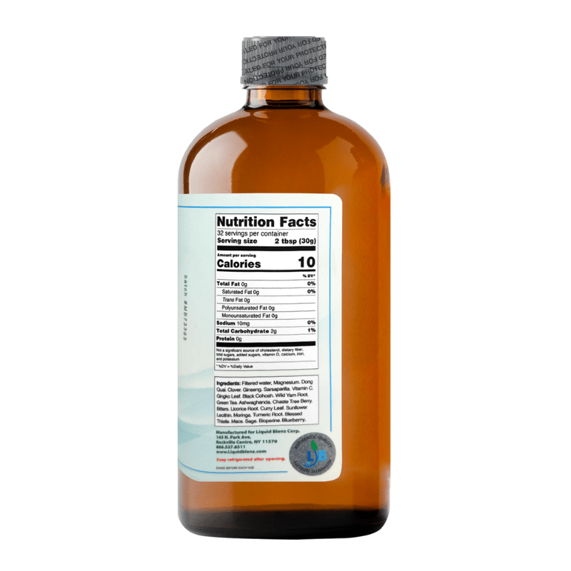 Liquid Blenz Menopause Bully, 16 oz [Pack of 12]