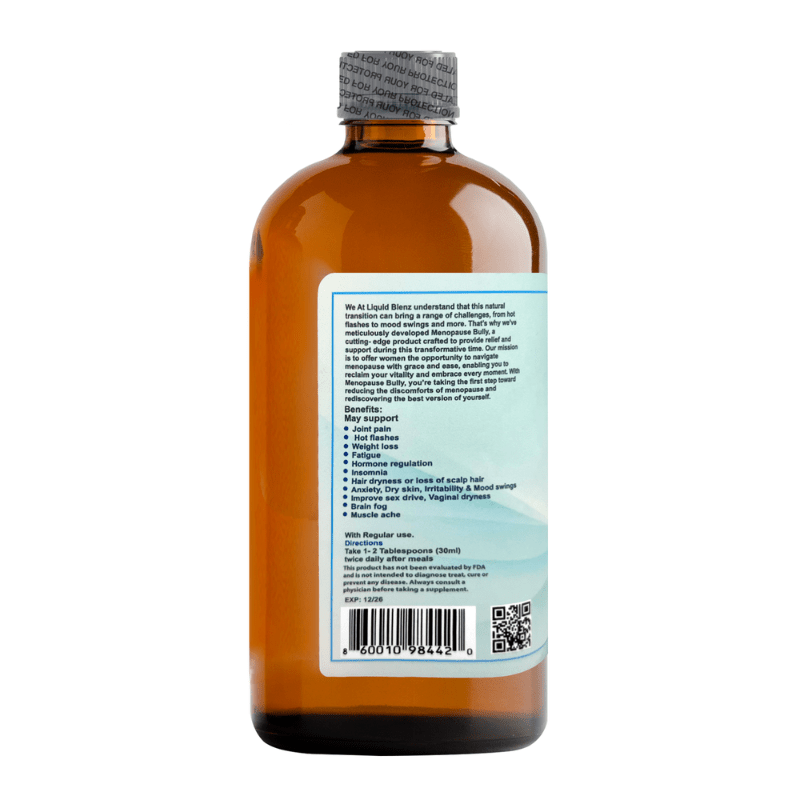 Liquid Blenz Menopause Bully, 16 oz [Pack of 12]