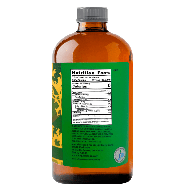 Liquid Blenz Pure Sea Moss Tonic, 32 oz [Pack of 12]