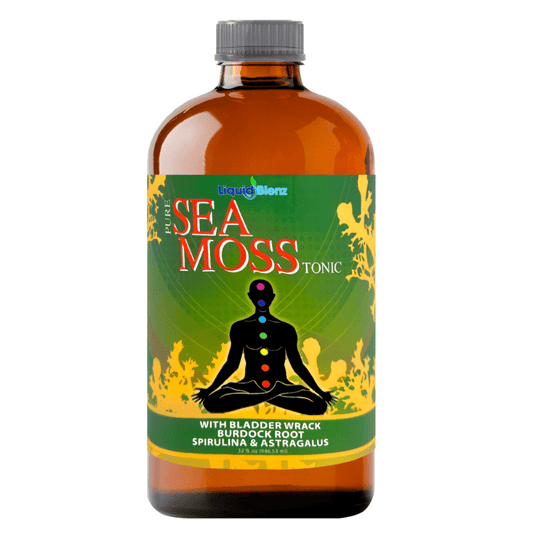 Liquid Blenz Pure Sea Moss Tonic, 32 oz [Pack of 12]
