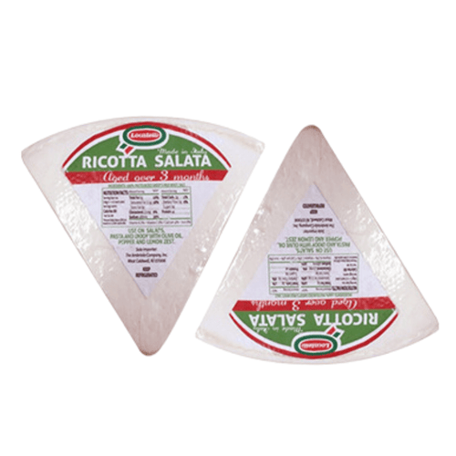 Locatelli Ricotta Salata Wedge, 8 oz [Pack of 2] Cheese Locatelli 