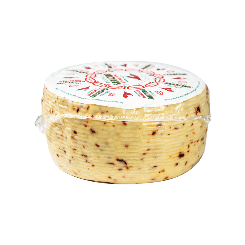 Locatelli Saracino With Red Pepper Cheese Wheel, 5 Lbs Cheese Locatelli 