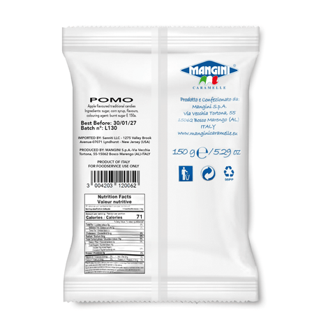 Mangini Pomo Candy, 5.29 oz Sweets & Snacks Mangini 