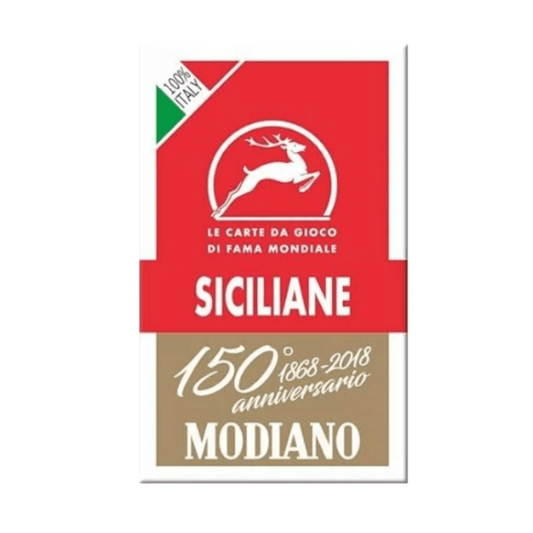 Modiano 96 Italian Siciliane Playing Cards, 1 Deck [Pack of 14]