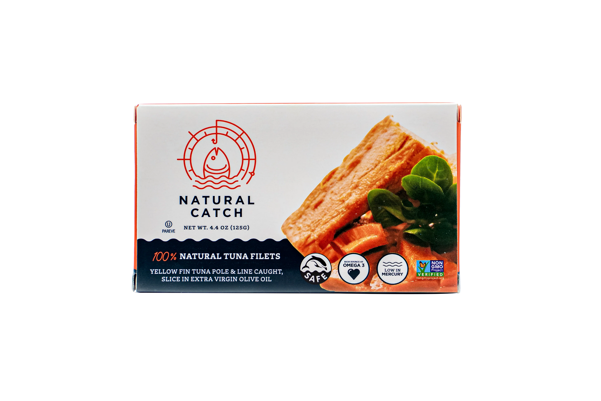 Natural Catch Yellowfin Tuna in Extra Virgin Olive Oil, 4.4 oz [Pack of 12]