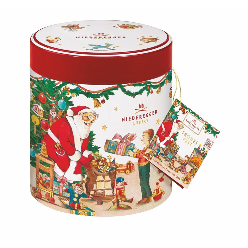 Niederreger Classic Marzipans in Christmas Tin, 8.8 oz Sweets & Snacks Niederegger 