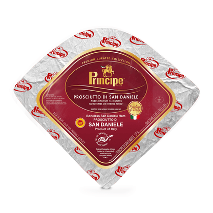 Principe San Daniele Blue Secolo Quarters, 3.5 Lbs Meats Principe 