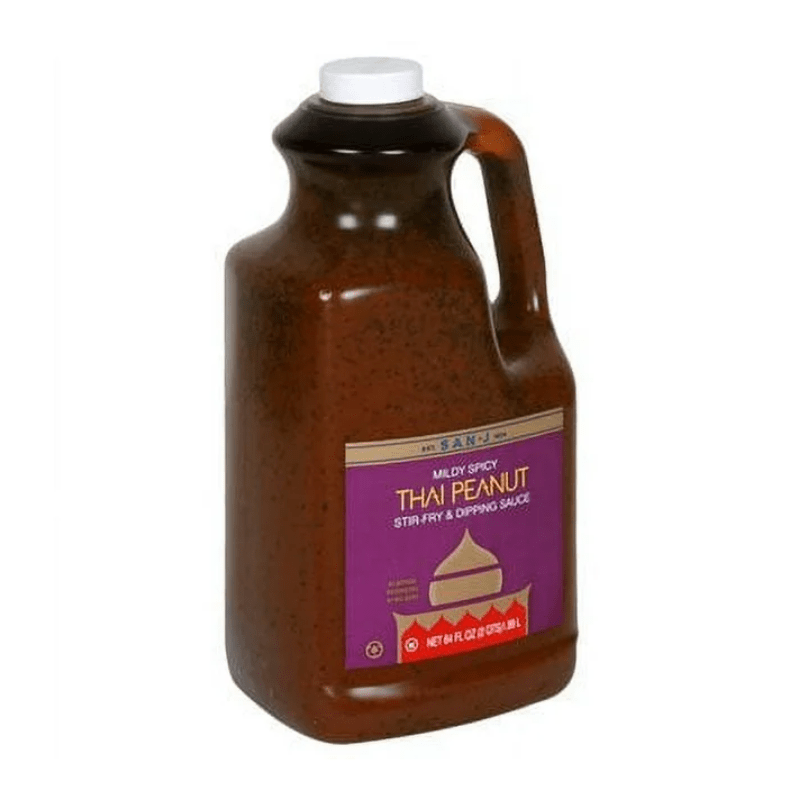 San-J Thai Peanut Marinade and Dipping Sauce, 64 oz Sauces & Condiments San-J 