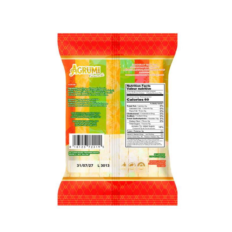 Sanniti Agrumi Caramelle, 5.29 oz [Pack of 14]
