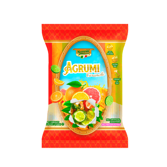 Sanniti Agrumi Caramelle, 5.29 oz [Pack of 14]