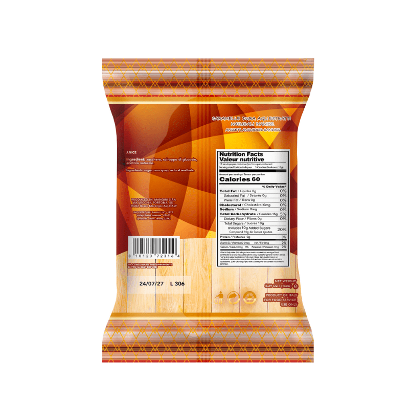 Sanniti Anice Caramelle, 5.29 oz [Pack of 14]