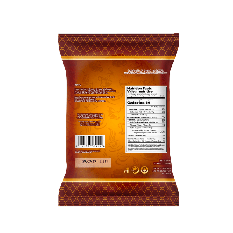Sanniti Coffee Caramelle, 5.29 oz [Pack of 14]