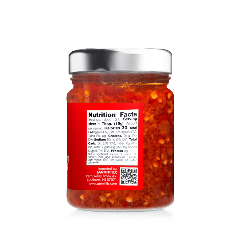 Sanniti Crushed Calabrian Hot Chili Peppers, 10.9 oz Pantry Sanniti 