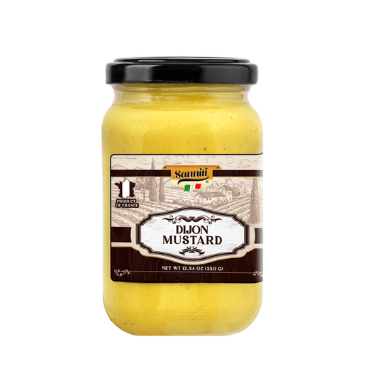 Sanniti Dijon Mustard, 12.3 oz [Pack of 12]
