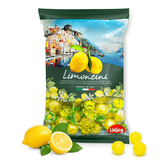 Sanniti Limoncini Frizzanti Candy, 6.17 oz [Pack of 24]