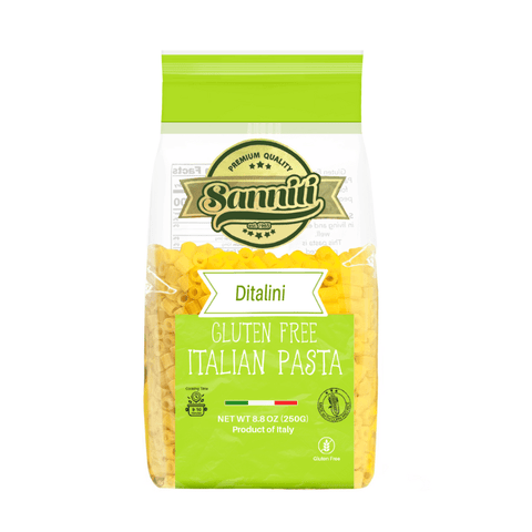 Sanniti Ditalini Gluten Free Pasta, 8.8 oz [Pack of 24]