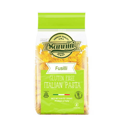 Sanniti Fusilli Gluten Free Pasta, 8.8 oz [Pack of 24]