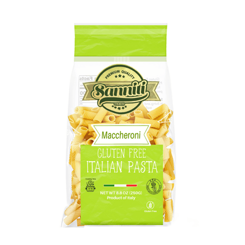 Sanniti Maccheroni Gluten Free Pasta, 8.8 oz [Pack of 24]