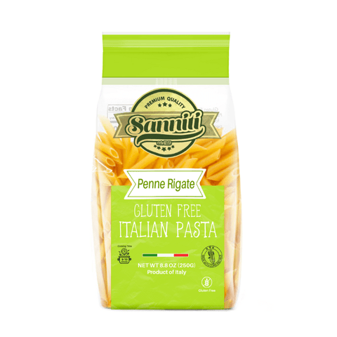 Sanniti Penne Rigate Gluten Free Pasta, 8.8 oz [Pack of 24]
