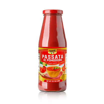 Sanniti Passata di Pomodoro Strained Tomatoes, 23.9 oz [Pack of 12]