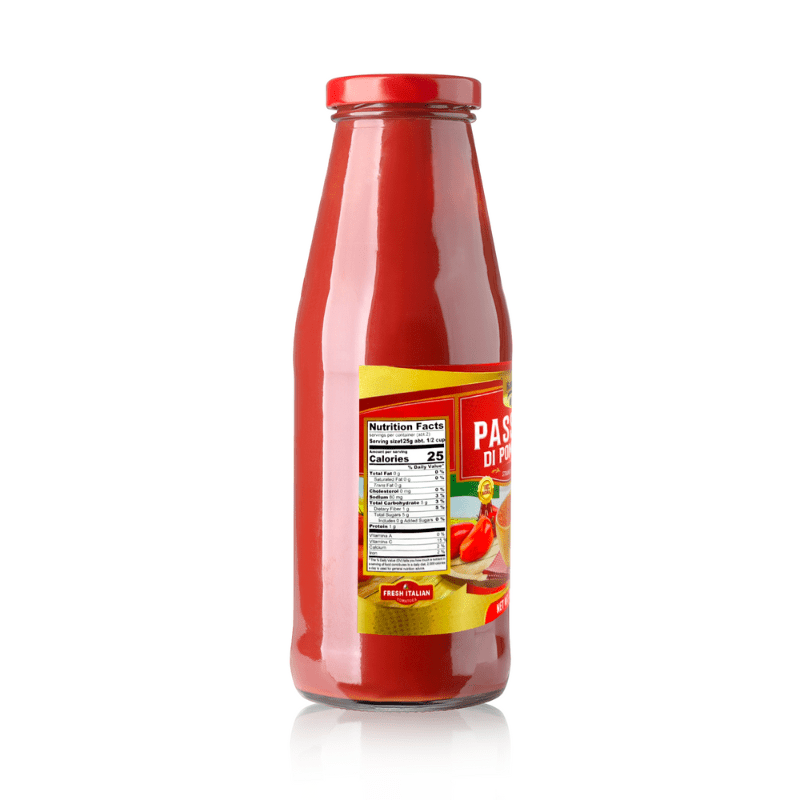 Sanniti Passata di Pomodoro Strained Tomatoes, 23.9 oz [Pack of 12]