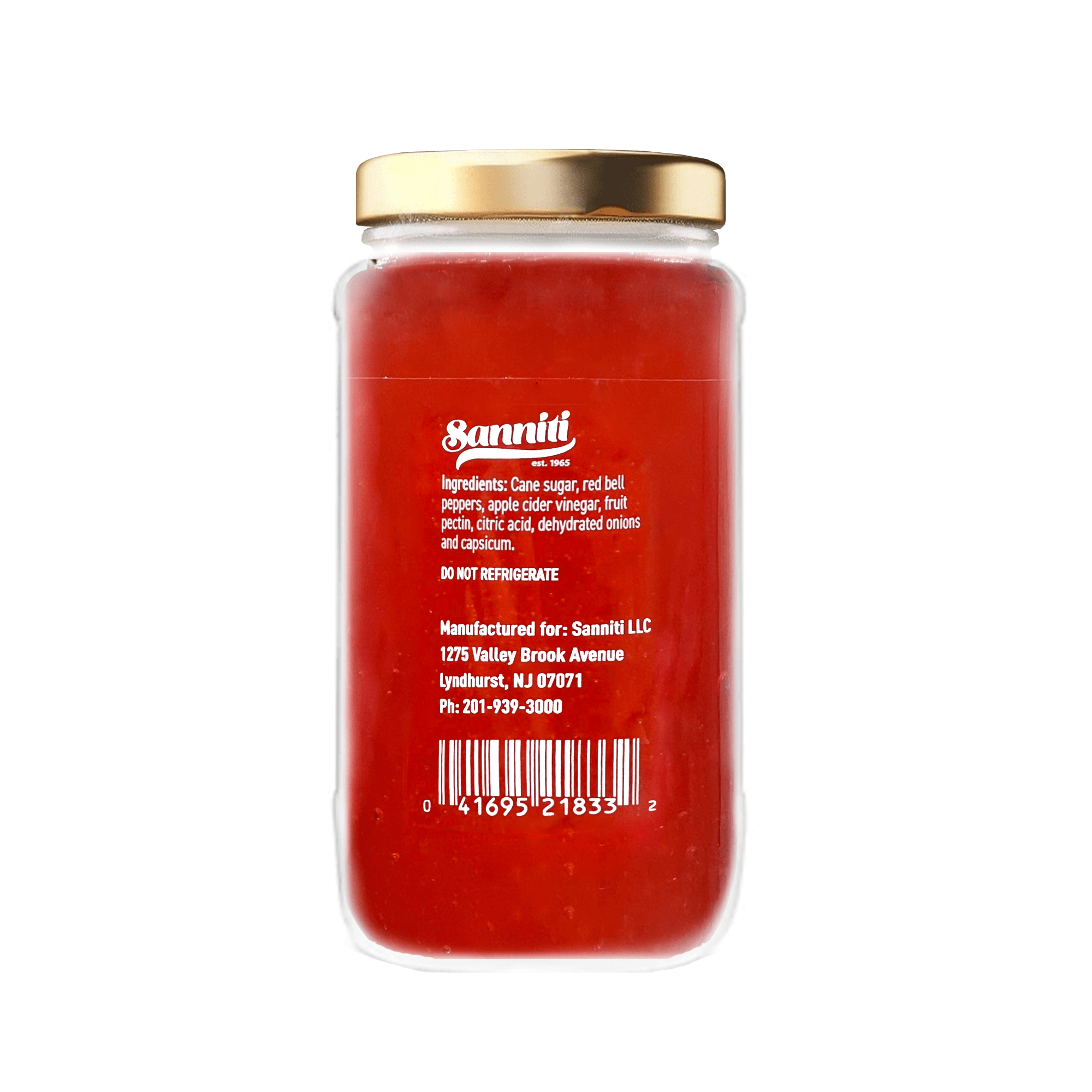 Sanniti Red Pepper Jelly, 10.5 oz Pantry Sanniti 