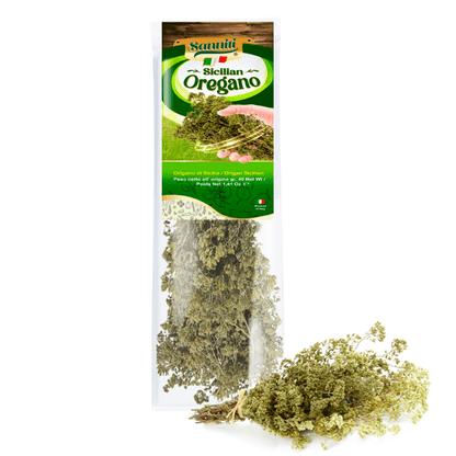 Sanniti Sicilian Oregano, 1.4 oz [Pack of 32]