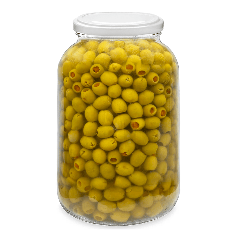 Sanniti Stuffed Manzanilla Olives, 1 Galon Olives & Capers Sanniti 