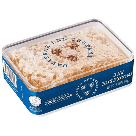 Savannah Bee Company Raw Honeycomb, 12.3 oz [ Pack of 12]