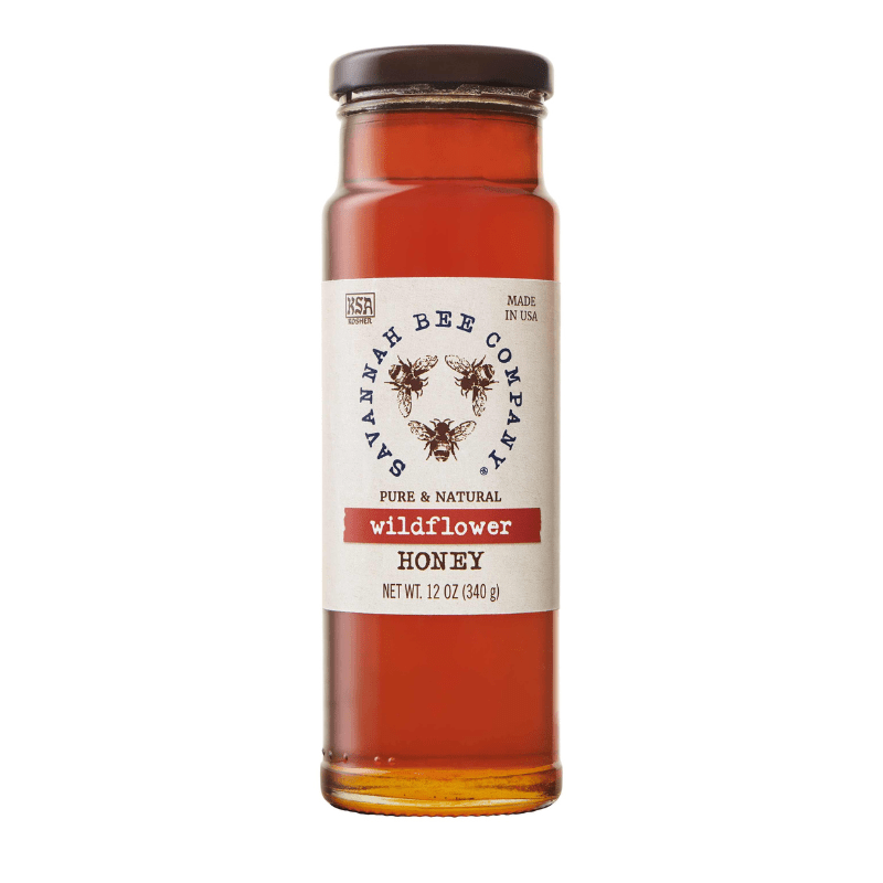 Savannah Bee Company Wildflower Honey, 12 oz[Pack of 12]