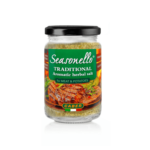 Seasonello Aromatic Sea Salt, 7.5 oz [Pack of 6]