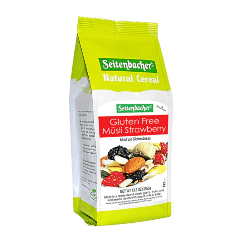 Seitenbacher Muesli Gluten Free Strawberry Muesli, 13.2 oz Sweets & Snacks Seitenbacher 