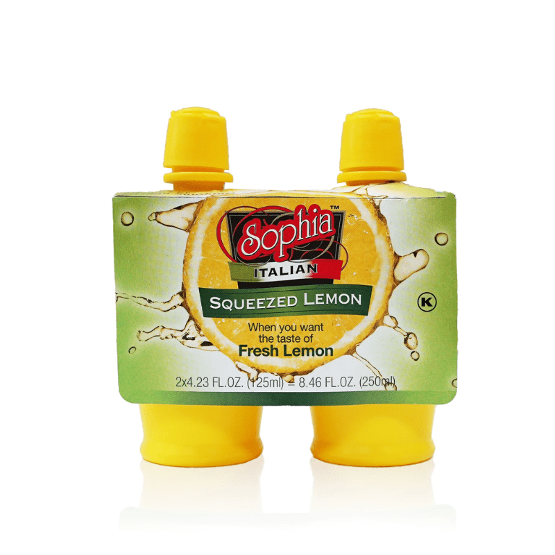 Sophia Sicilian Lemon Juice, 2 x 4.2 ox Fruits & Veggies Sophia 