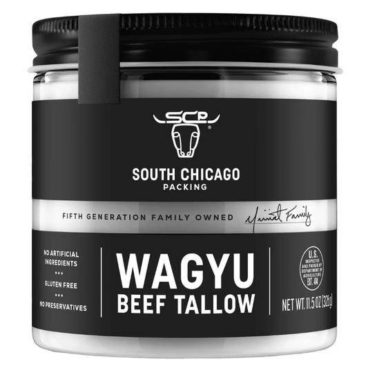 South Chicago Packing Wagyu Beef Tallow Jar, 11.5 oz [Pack of 6]