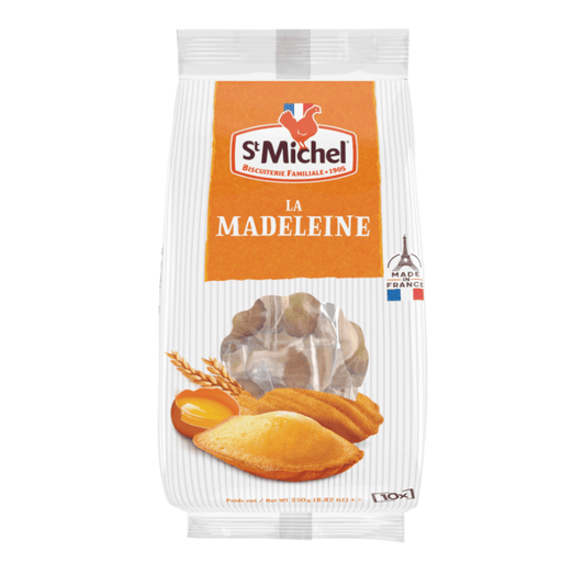 St Michel Classic Madeleines, 8.8 oz [Pack of 10]