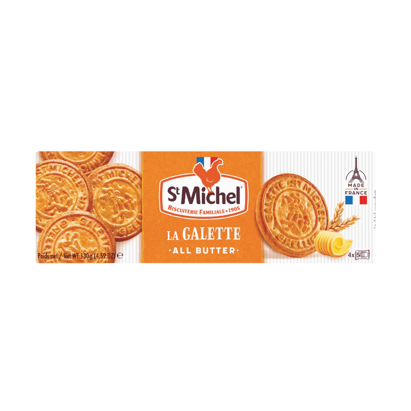 St Michel Thin Butter Galettes, 4.6 oz [Pack of 12]