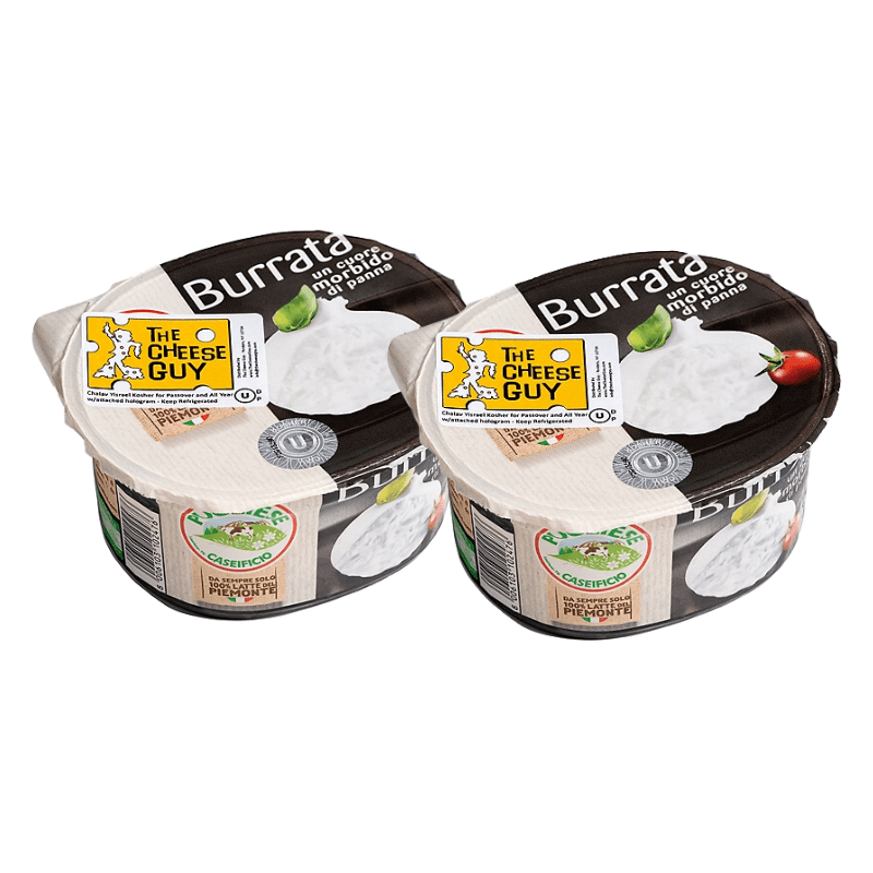 The Cheese Guy Kosher Italian Burrata, 7.05 oz [Pack of 2] Cheese The Cheese Guy 