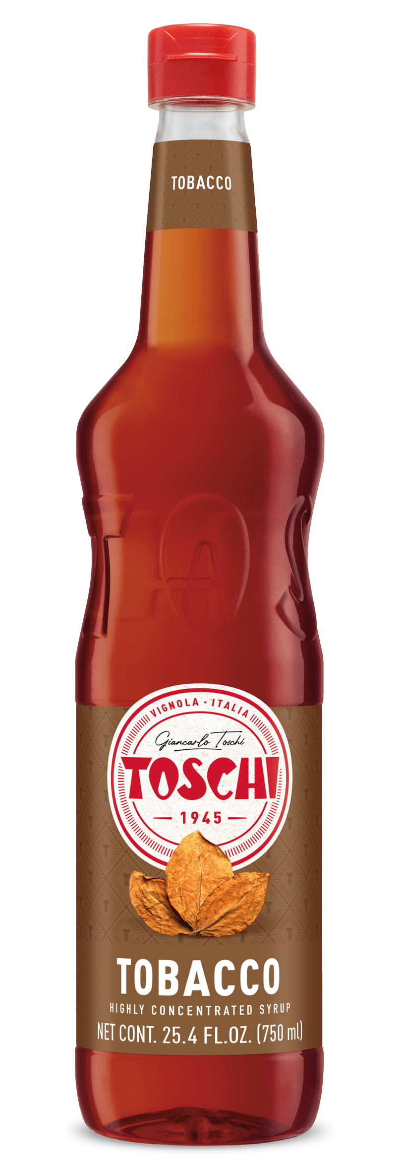 Toschi Tobacco Syrup, 750mL (25.4 oz) [Pack of 6]