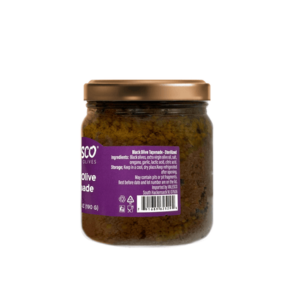 Valesco Black Olive Tapenade, 6.7 oz Olives & Capers Valesco 