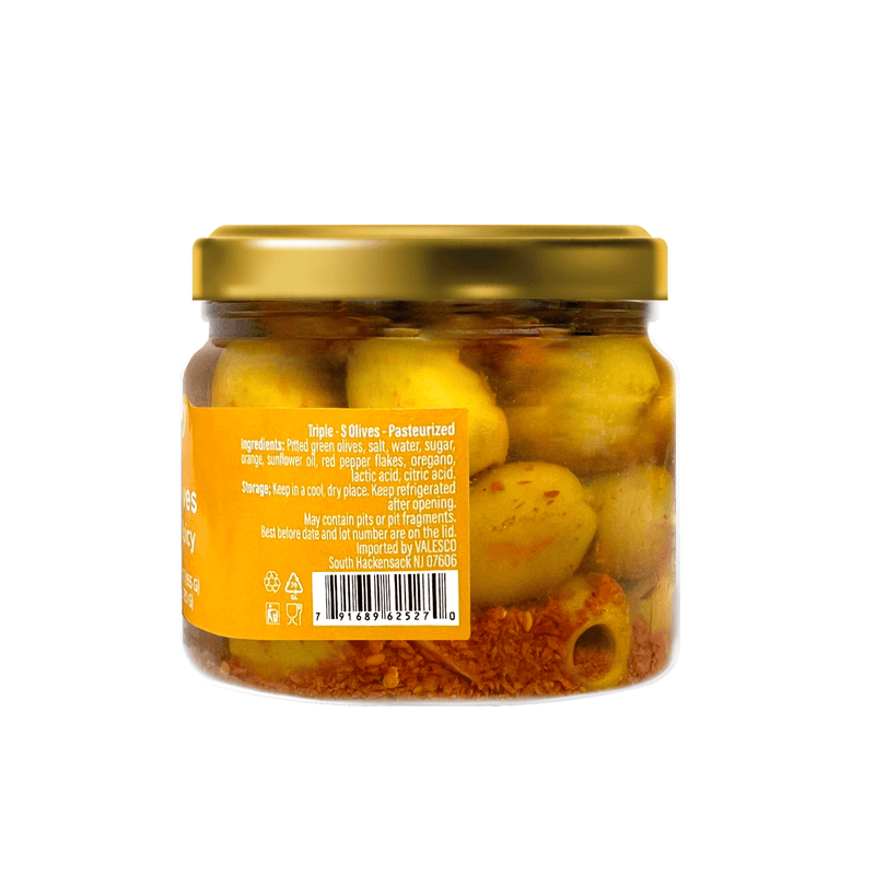 Valesco Sweet Sour Spicy Triple S Olives, 11.3 oz Olives & Capers Valesco 