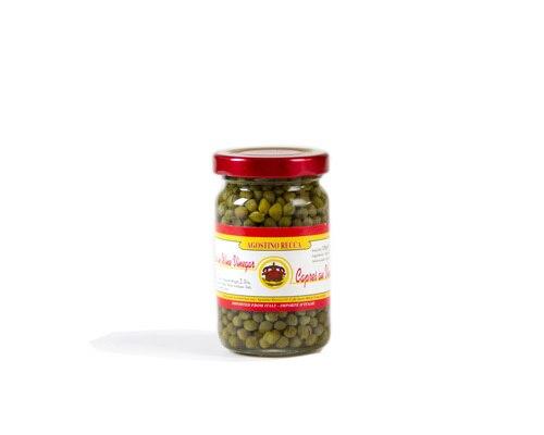 Agostino Recca Capers in Vinegar - jar - (106g)