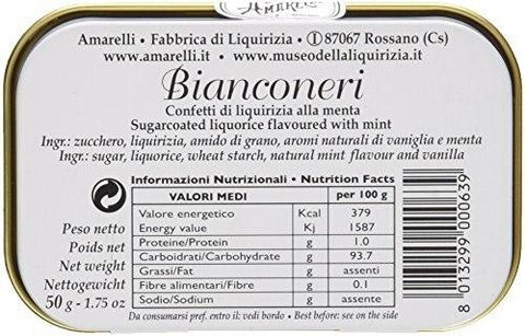 Amarelli Italian Licorice with Mint and Vanilla